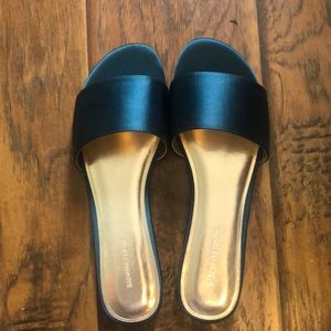Banana Republic satin slides